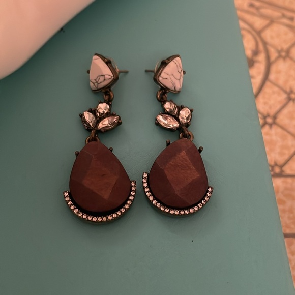 BAUBLEBAR - Long Dangle Earrings w/Crystals - Picture 2 of 3